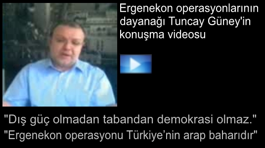 Tuncay Güney'in Ergenekon konuşması video